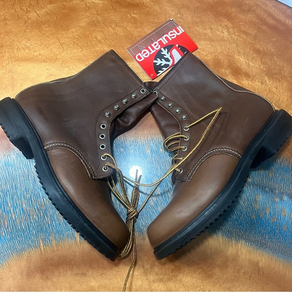 VTG New Red Wings 1212 SUPERSOLE MEN'S INSULATED WATERPROOF boot - Picture 2 of 16